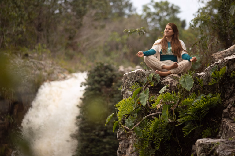 O contato com a natureza trás o bem-estar da mente, do corpo e do espírito.