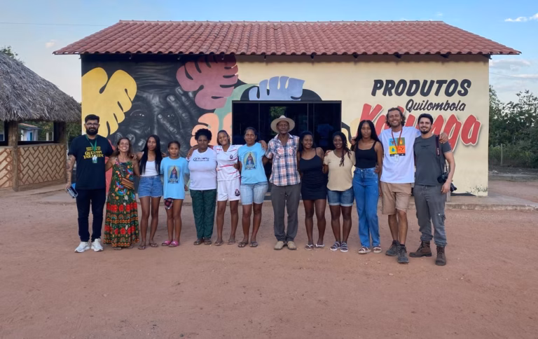 Video Maker e Designer visita Cavalcante a fim de gravar promocionais da região