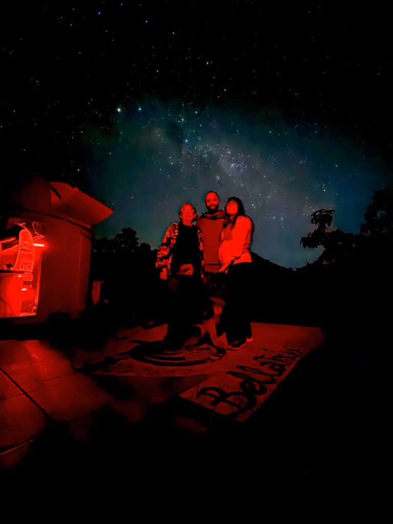 noite estrelada na Chapada dos Veadeiros