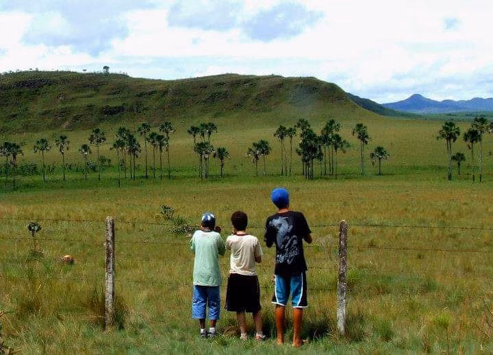 uma das paisagens mais bonitas da Chapada dos Veadeiros é o Jardim de Maytreia
