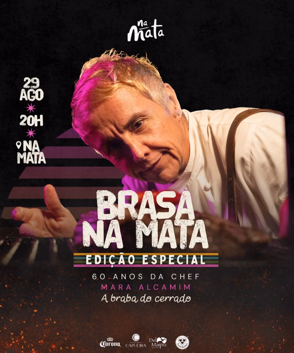Mara Alcamim faz 60 anos na Chapada dos Veadeiros